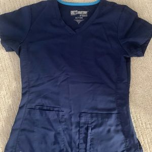 Greys Anatomy Navy Scrubs